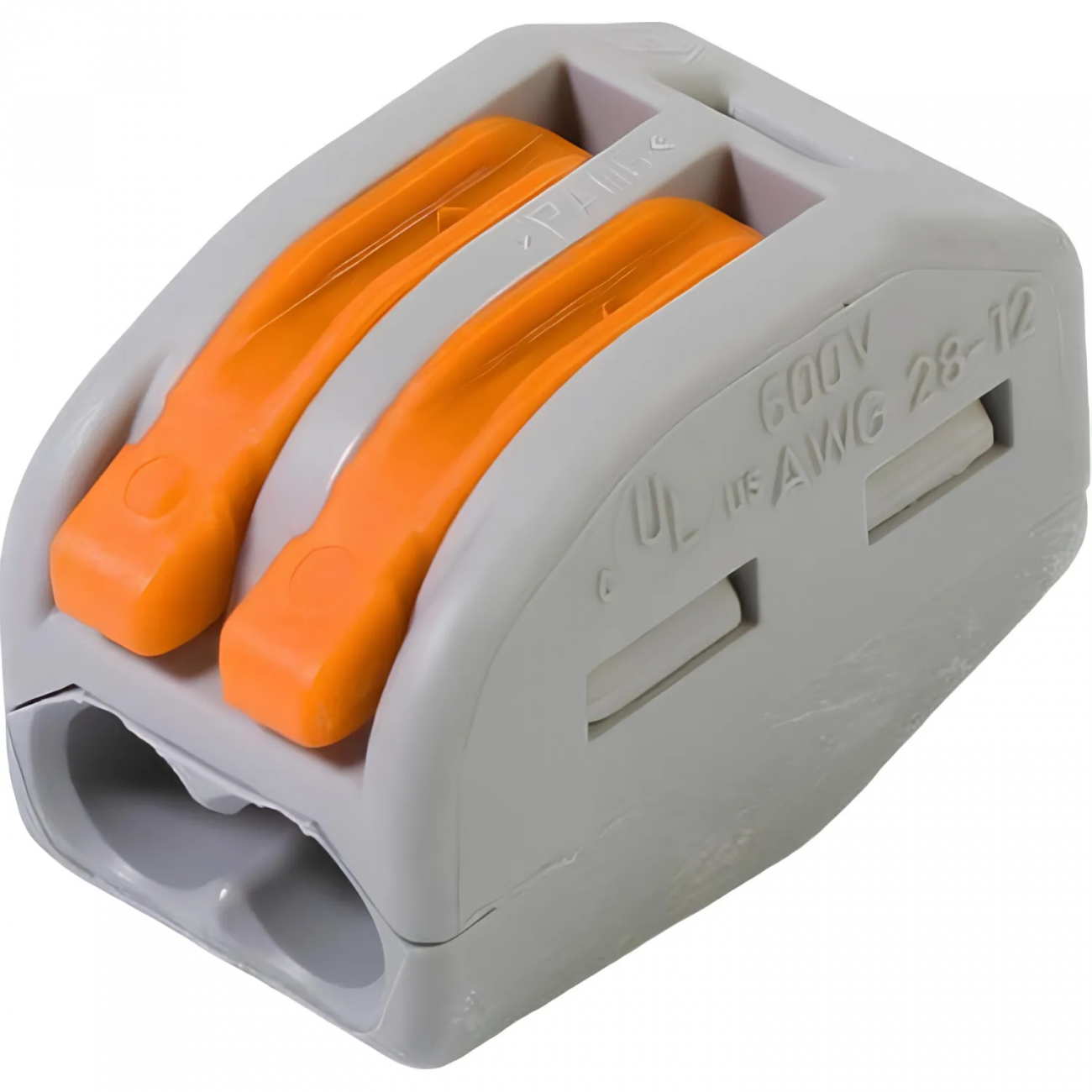 Клемма WAGO 222-412 (2х2,5мм2 с рычажком) уп.(50шт) бтп 2043532