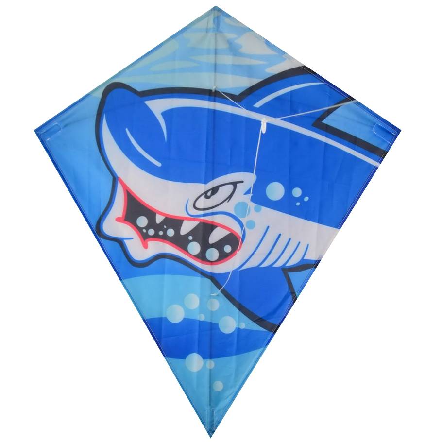 Воздушный змей акула, 60х70см KL5749