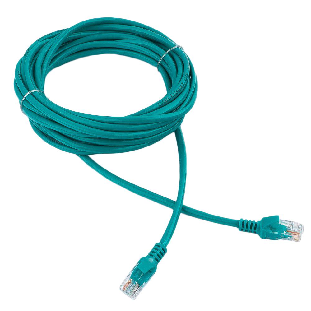 Патч-корд UTP Cablexpert PP12-5M/G кат.5e, 5м, зелёный 1124760