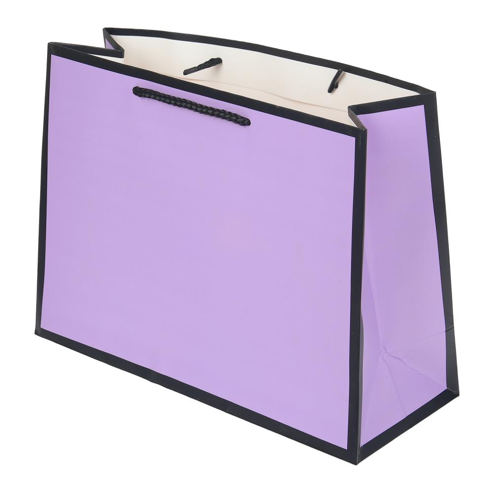 Пакет подарочный матовый М, лавандовый, 190 гр/м Чудо праздник PM-128990-L