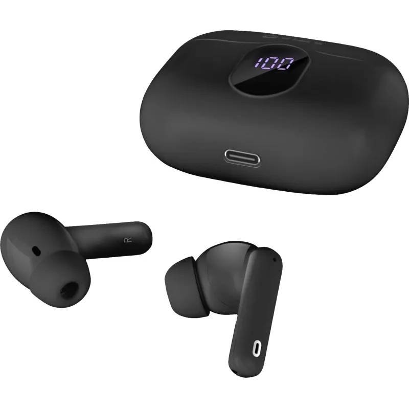 Наушники Sven E-315B, черный, Bluetooth, TWS, ANC, ENC 2244085 SV-022631