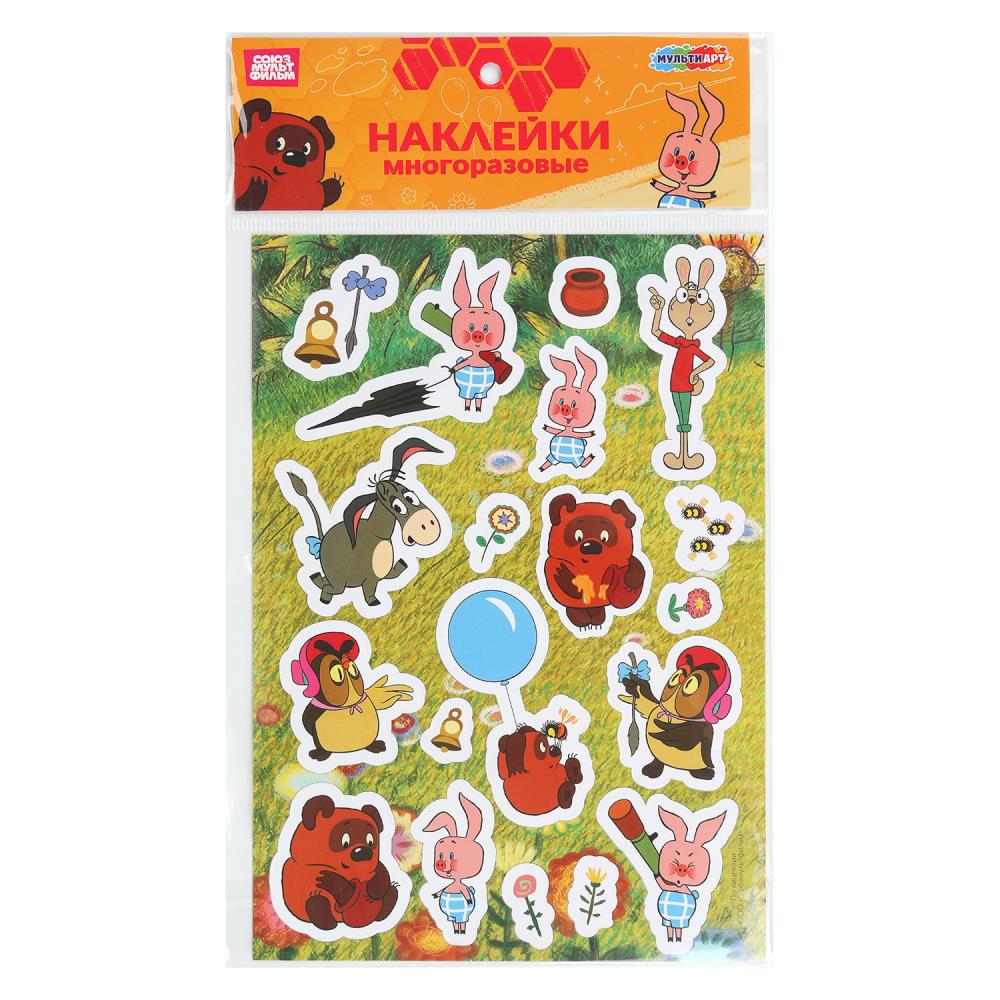 Наклейки бумажные, А5 "Союзмультфильм. Винни Пух" MultiArt STICKA5-128222