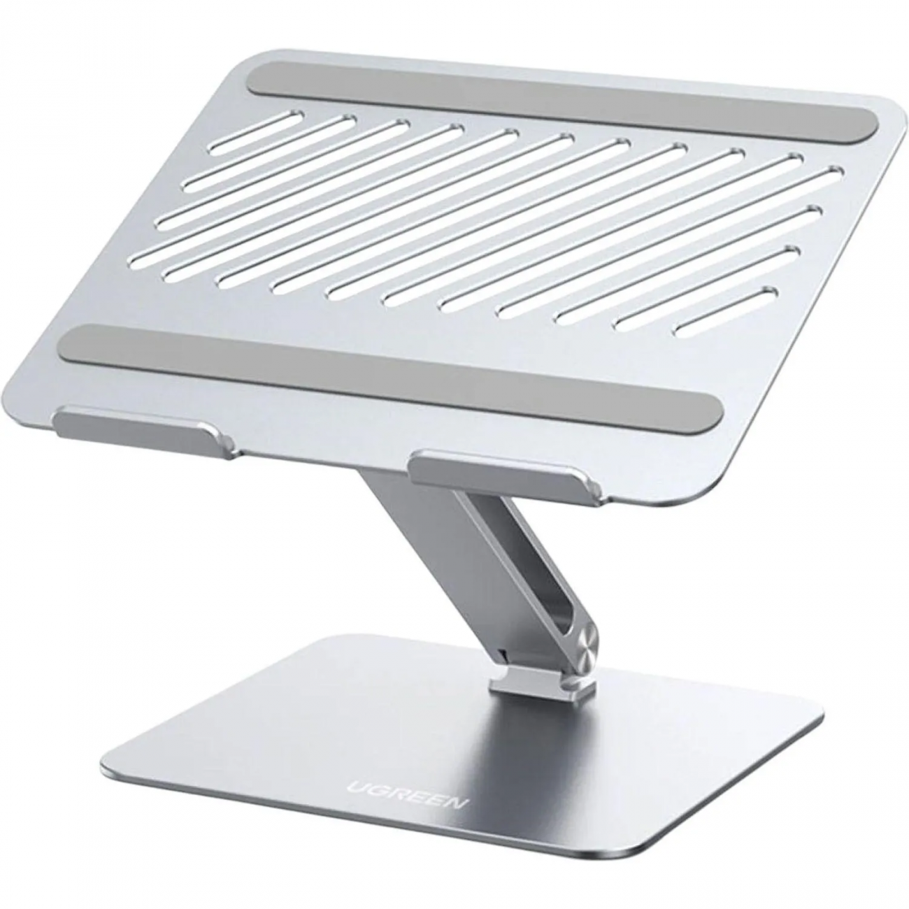 Подставка складная UGREEN LP339 (40291) Foldable Laptop Riser. серебро 2162394 40291_