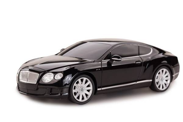1:24 Машина р/у Bentley Continental GT speed, цвет чёрный 27MHZ RASTAR 48600B