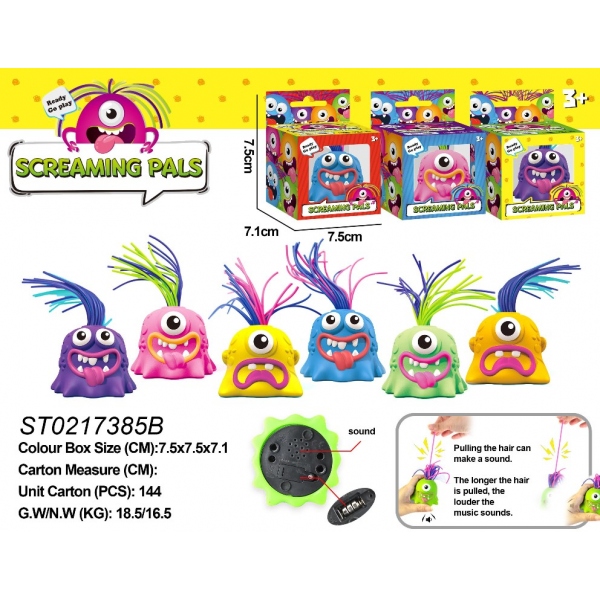 Игрушка пластизоль (цвет в асс) ST0217385B