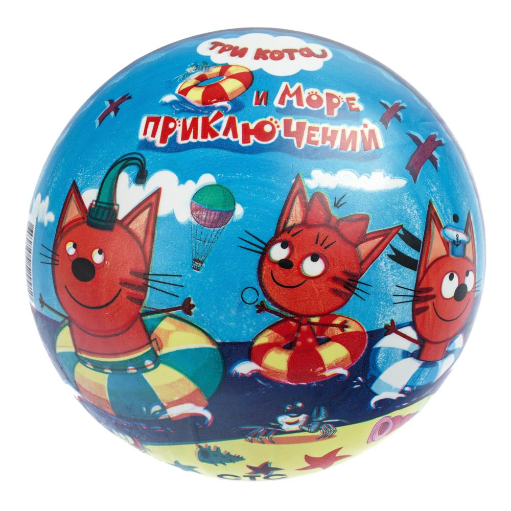 Мяч пвх Три Кота 23 см, полноцветный Играем Вместе FD-9(3CATS) (24) (400)
