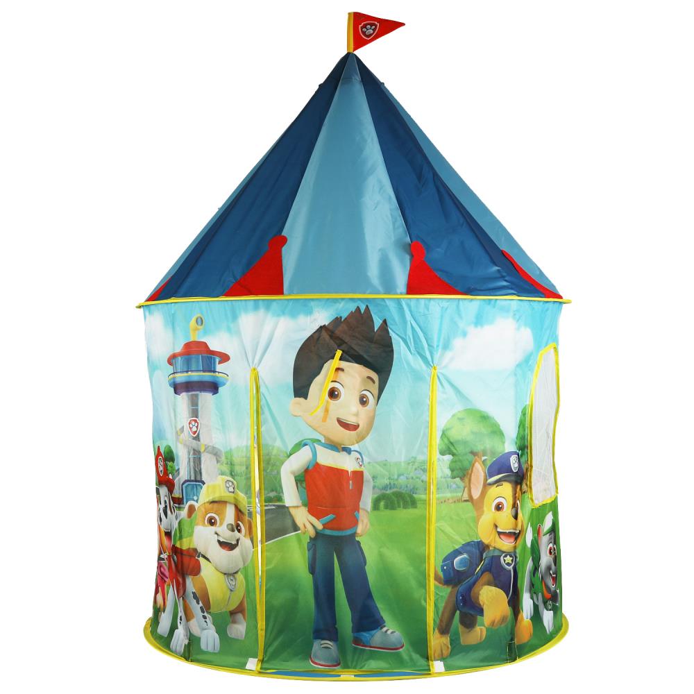 Палатка детская игровая Щенячий Патруль, 100х135х100 см. в сумке Играем Вместе GFL-510-PP