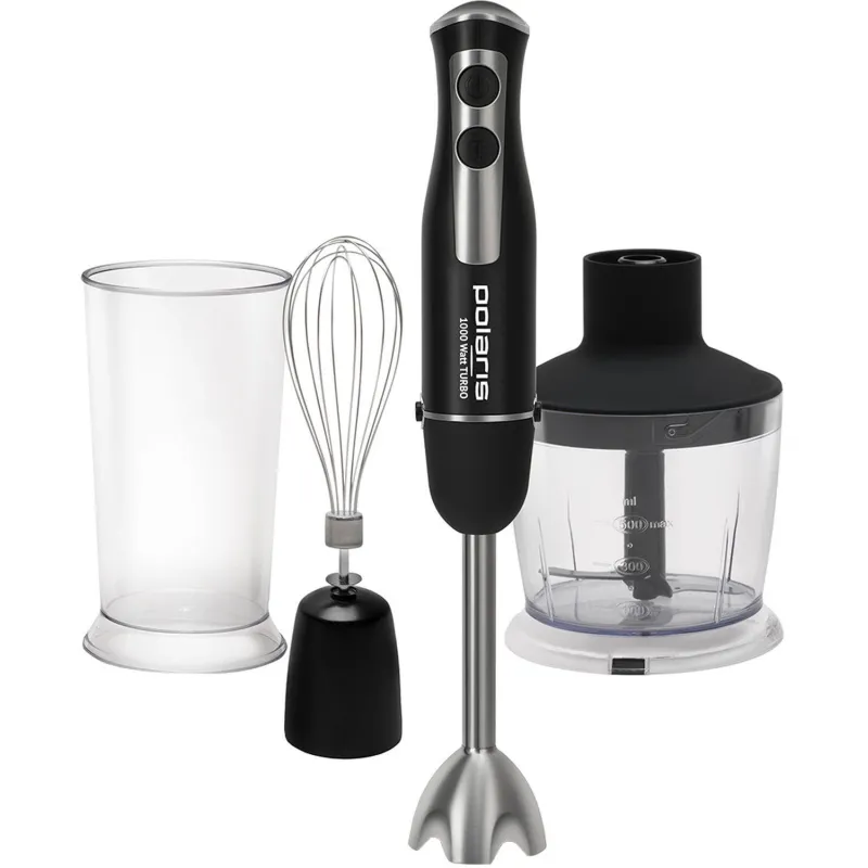 Блендер погружной Polaris PHB 1065 1000Вт черный/нержавеющая сталь 1167510 1141790