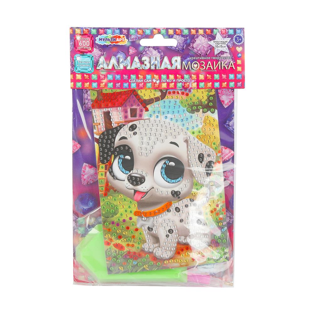Алмазная мозаика 10х15 см. "Долматинец" MultiArt AM10X15-113782