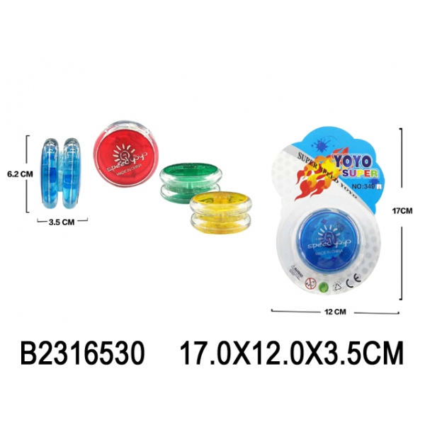 Игрушка йо-йо детская разноцветная (в асс) B2316530