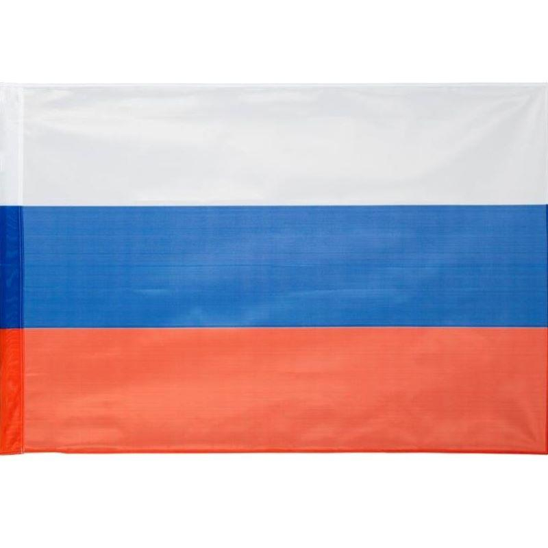 Флаг РФ 135х90 см, уличный, флажная сетка 1604480