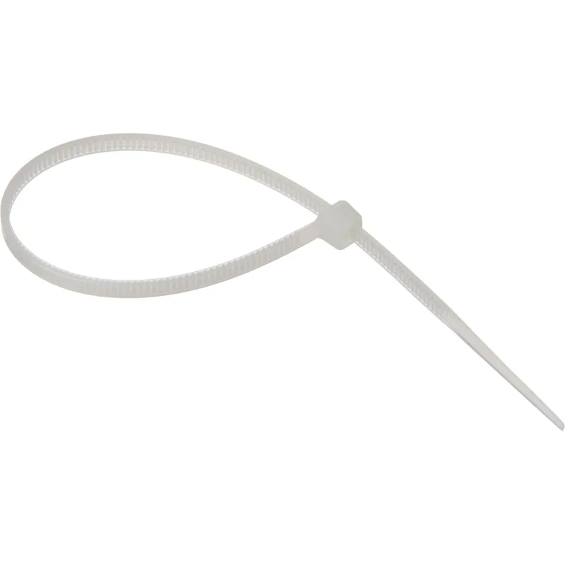 Хомут стяжка нейлоновая TOPFORT 3х150 белый 100 шт/уп 2097653