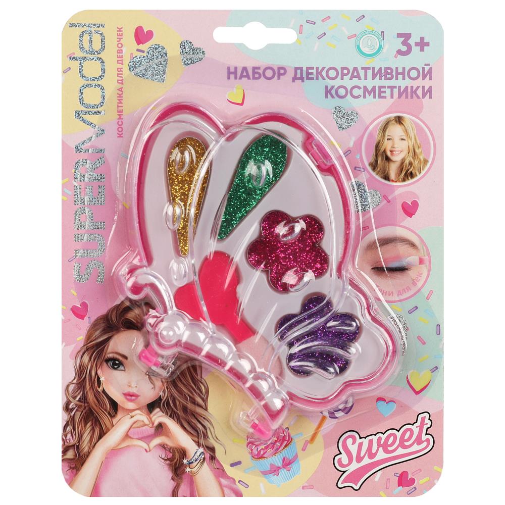 Палетка теней для век с блестками, для девочек Милая леди 70522C2-TM-ML