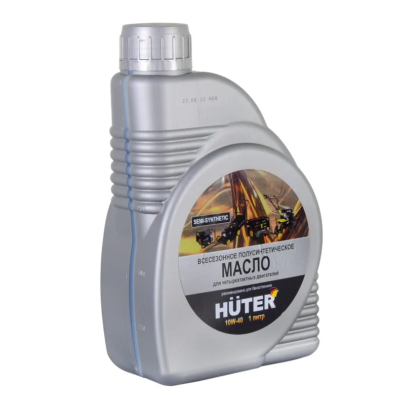 Масло HUTER 4-х тактное, 10W-40, 1л (73/8/1/1) 701385