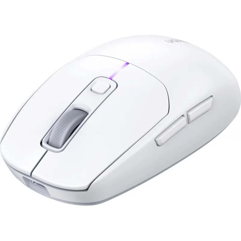 Мышь компьютерная UGREEN MU103 (15629) беспровод,игр,USB2.4 GHz&BT, белый 2036048 15629_
