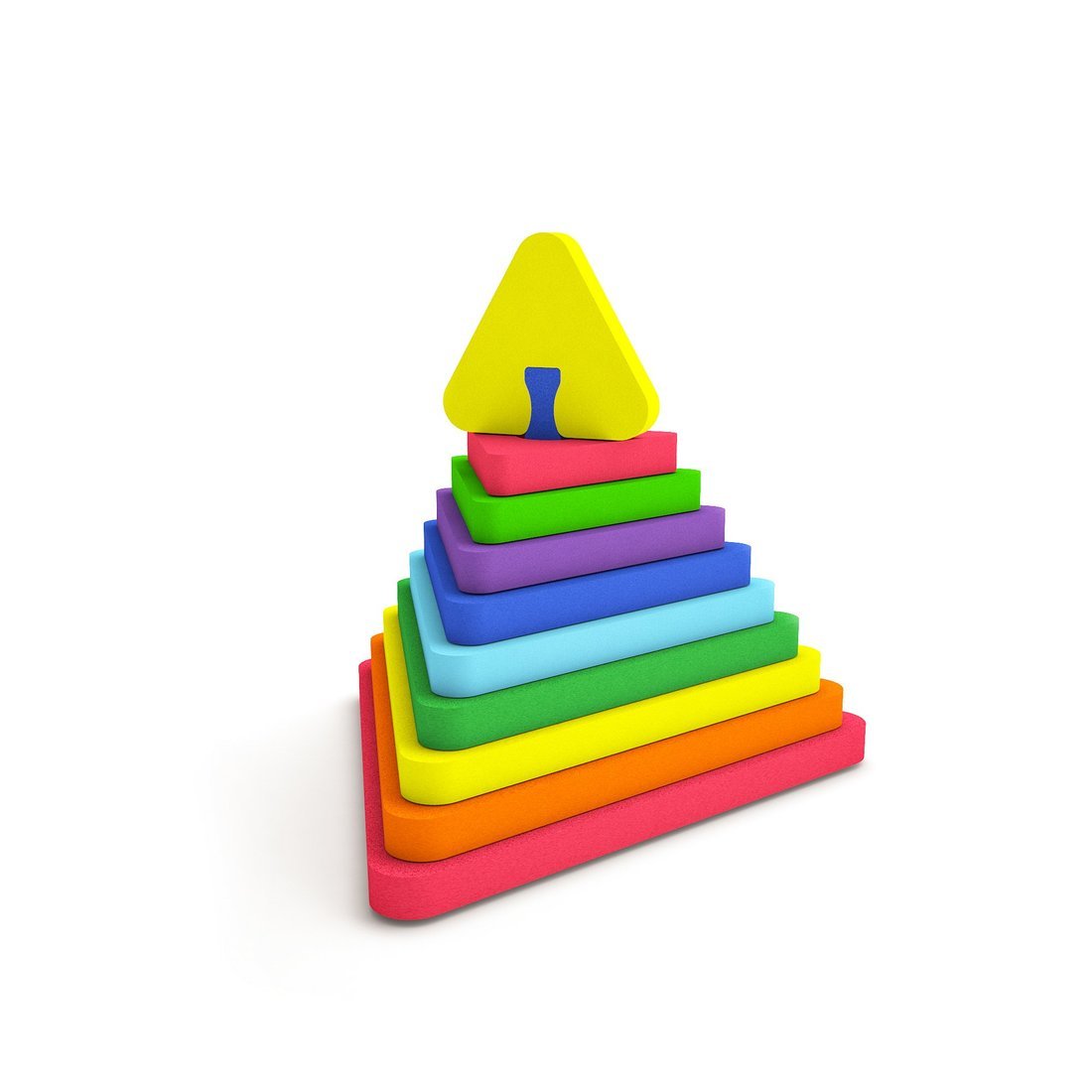 Пирамидка из ЭВА Треугольник в асс. El Basco 16-004