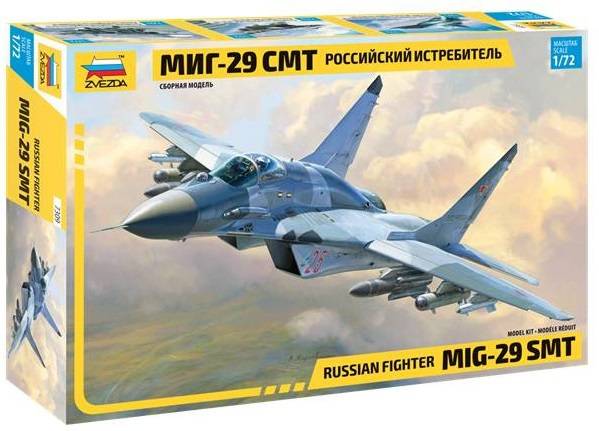 Самолет "МиГ-29 СМТ" сборная модель Звезда 7309з