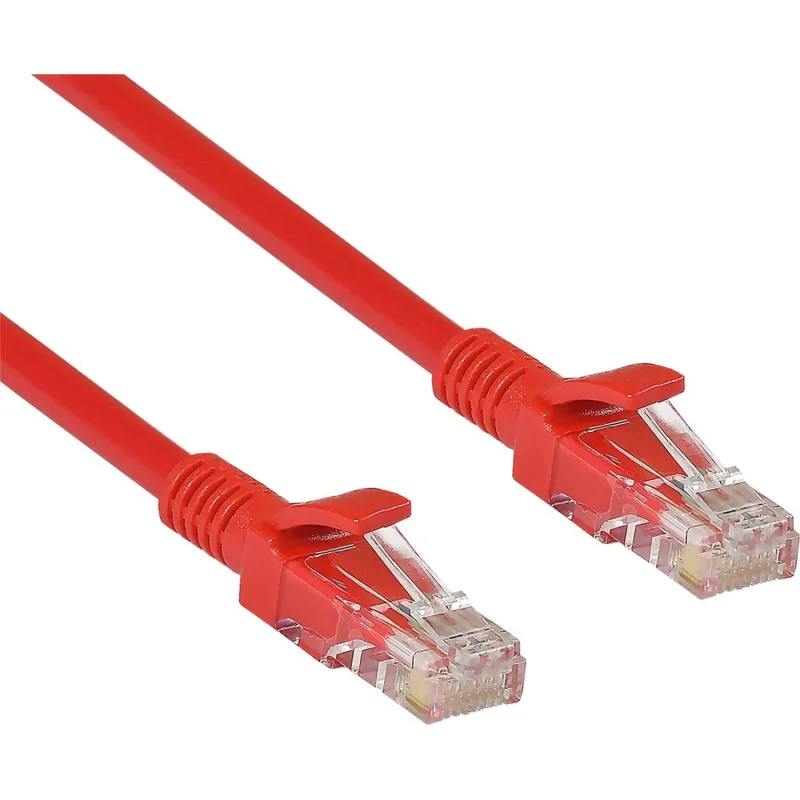 Патч-корд ExeGate UTP-RJ45-RJ45-5e-0,5M-RD, UTP, cat.5e, 0.5м, красный 2047371 EX258384RUS