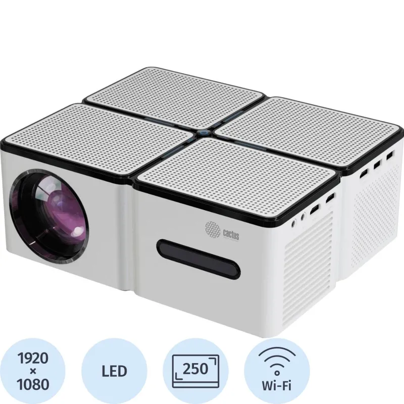 Проектор Cactus Full HD-A LCD 7500Lm 2300:1 30000 ч 2176356 CS-PRO.03WT.WUXGA-A