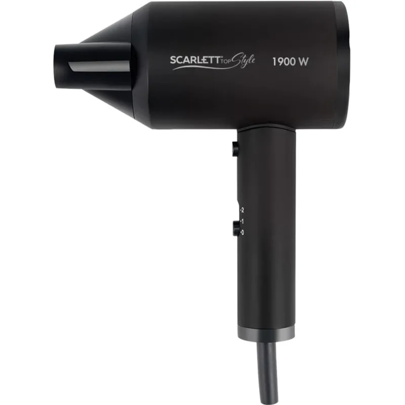Фен SCARLETT SC-HD70I37, 1900Вт, черный 1971537