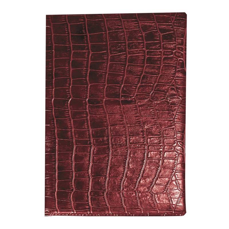 Алфавитная книжка Телефонная книга бордо к/зам КРОКО А6 130Х85мм, 56 л. Эх Attache 89811