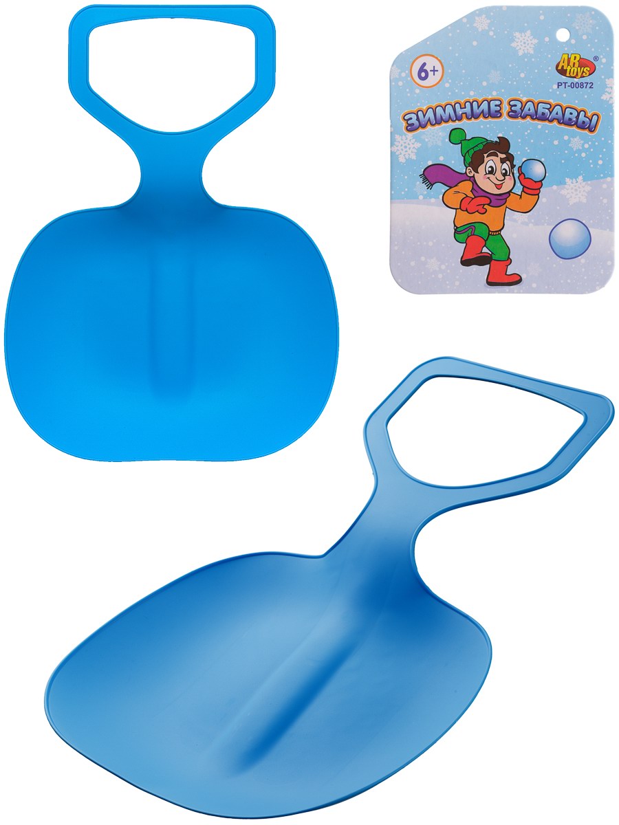 ABtoys Ледянка (ширина сиденья 35 см) голубой PT-00872/голубой