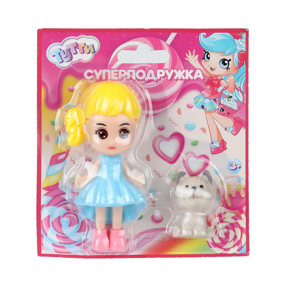 Кукла-фея, 9 см, с питомцем Тутти TD-PET-02-BB-25-NW