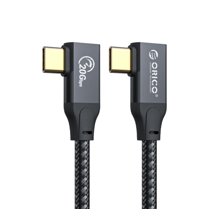 Кабель Orico 3.2, USB-C/USB-C, 20 Гбит/с, 0,5м,черн(ORICO-CSL32-05-BK-BP) 1898062
