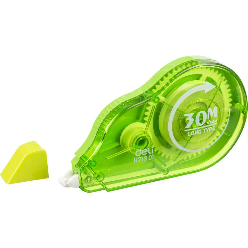 Корректирующая лента Deli EH21301 5мм x 30м, цвет в асс., блистер 1405631