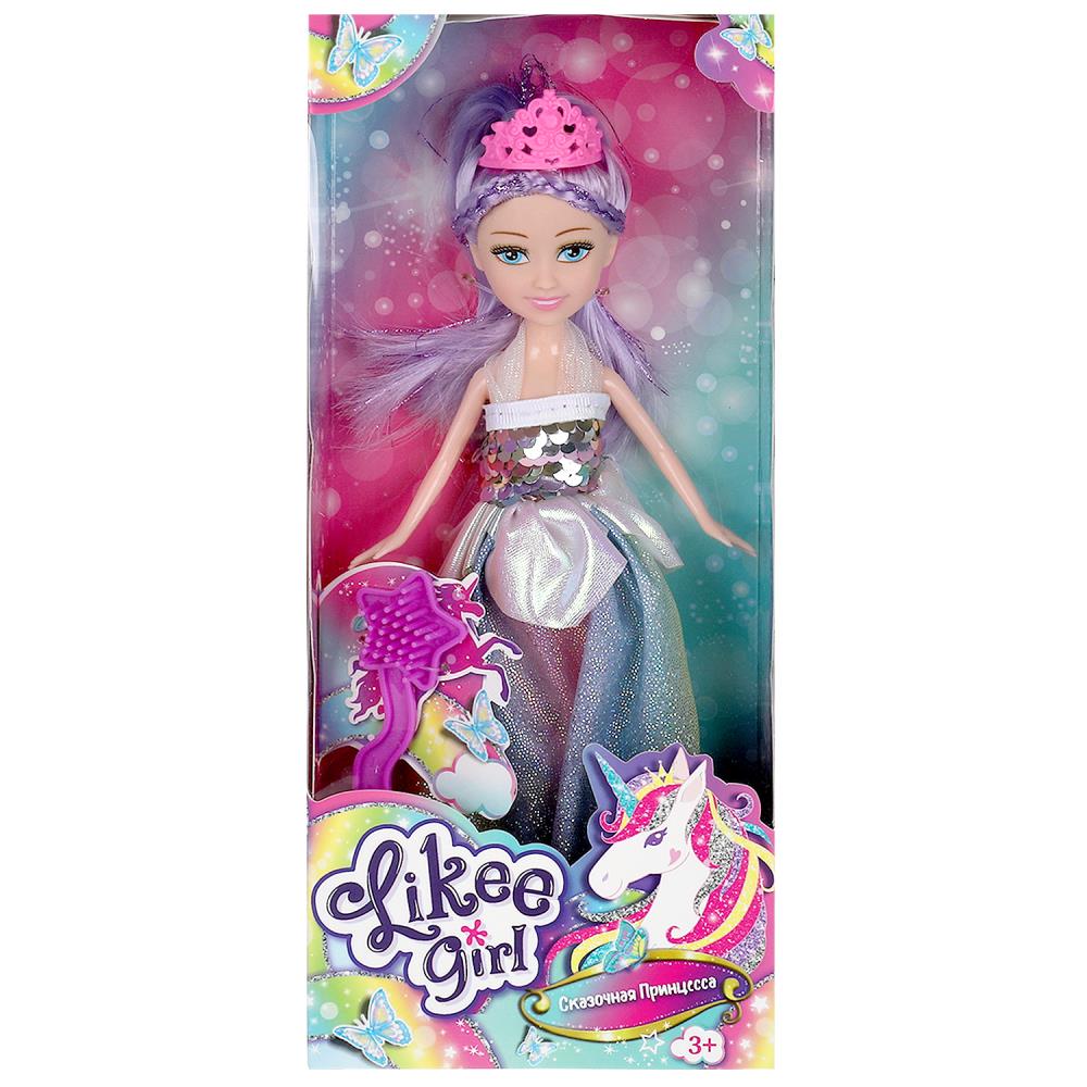 Кукла Принцесса сказочная, 23 см. в платье Likee Girl LG-D23-UNI-RU