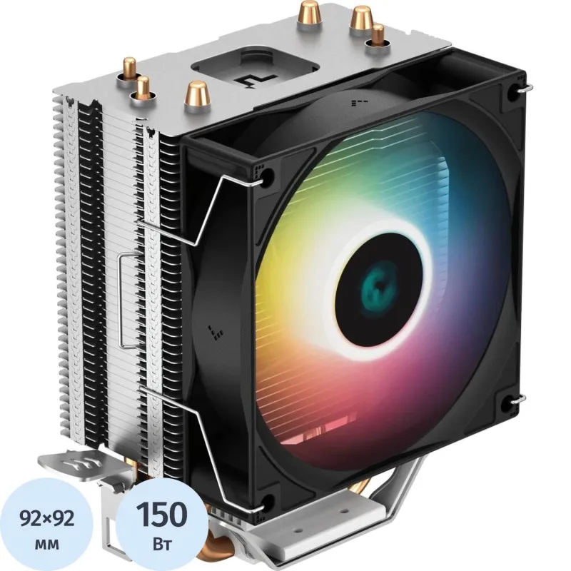 Кулер DEEPCOOL AG300 LED LGA1700/1200/115X/AM5/AM4 150Вт,PWM 1900193