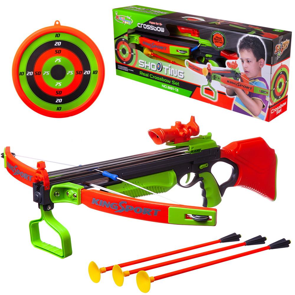 Игровой набор Junfa Арбалет со стрелами и мишенью WG-A4163