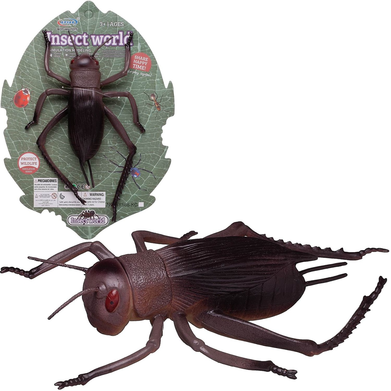 Фигурка гигантская Junfa насекомого "Саранча" WA-25520