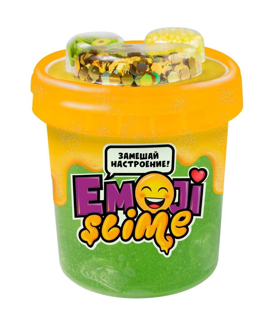 Слайм Slime Emoji 120 мл зеленый SLIME S130-79