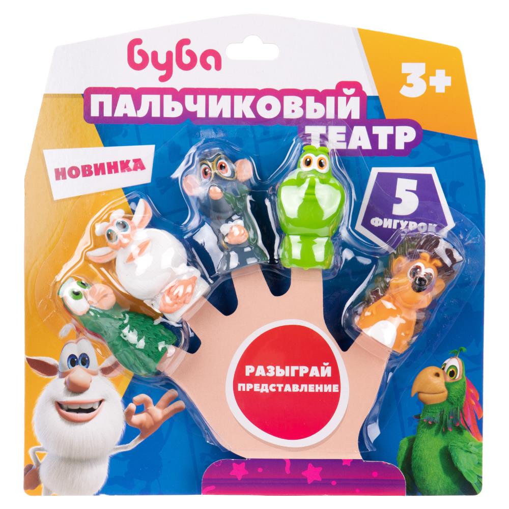 Игрушка для ванны пальчиковый театр Буба Играем Вместе LX-PT-BB (24)