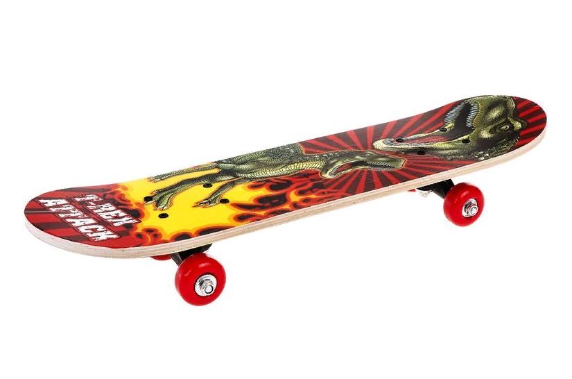 Скейтборд деревянный 60*15 см. T-Rex Наша Игрушка 636243