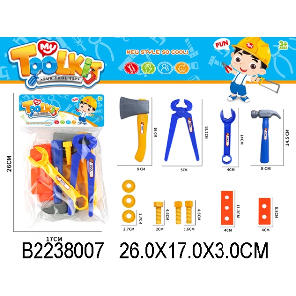 Набор игрушечных строительных инструментов B2238007