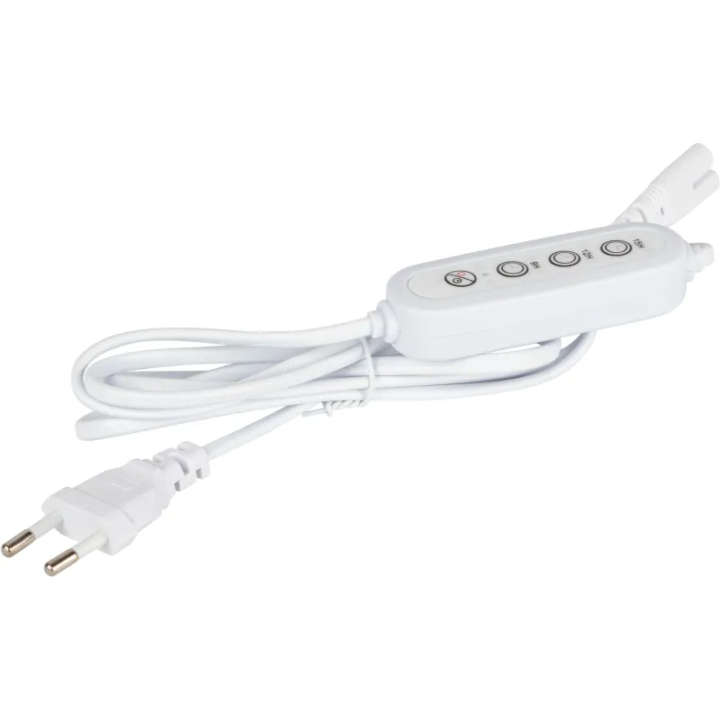 Таймер для фитосветильника ЭРА FITO-LINETIME (2-pin) с проводом 1,5 м 2208422 Б0059056