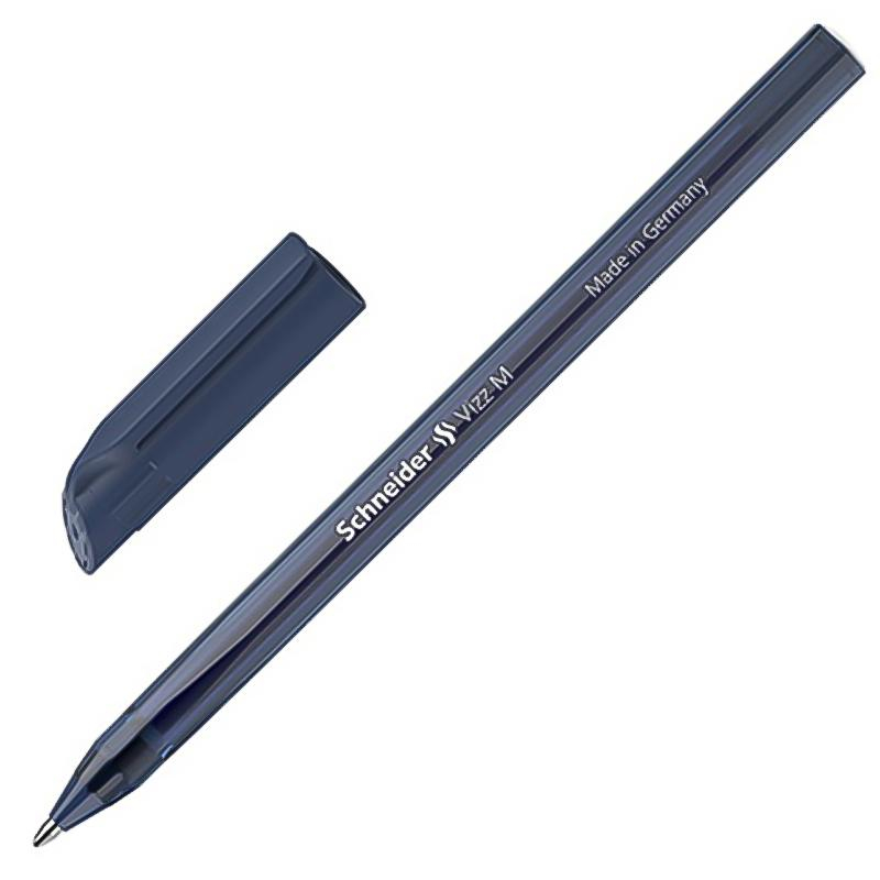Ручка шариковая неавтомат. Schneider Vizz M 1мм кобальт. синяя 102223 1804489