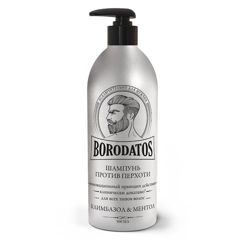 Borodatos Шампунь п/перхоти 500мл 4630040347566