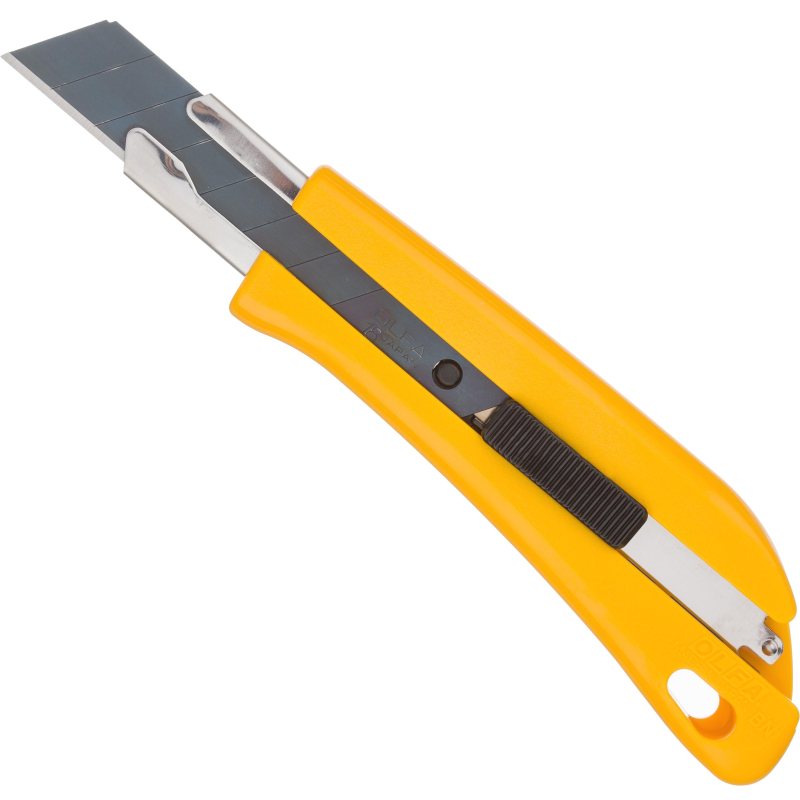 Нож OLFA 18 мм с выдвижным лезвием, 10 шт лезвий в комп. (OL-BN-AL/BB/10BB) 1712490