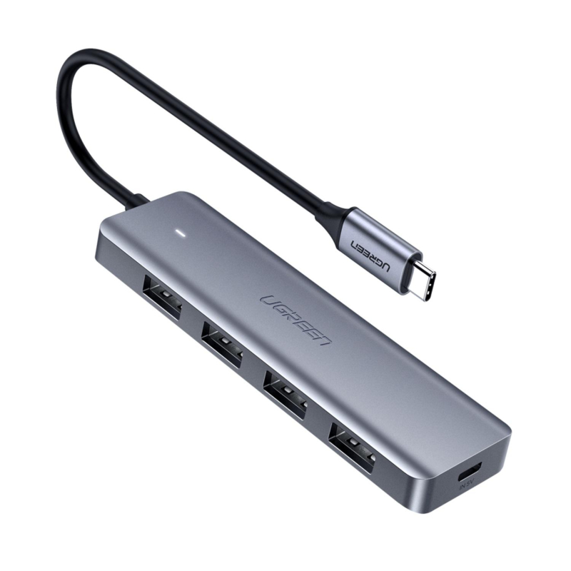 Разветвитель USB UGREEN 4 в 1 Type C, 4 x USB 3.0 (70336) 1602439