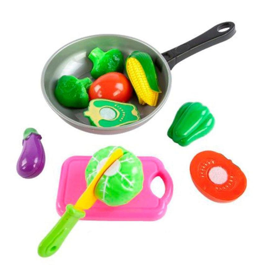 Набор для резки овощи в сковороде, игрушка Mary Poppins 453045