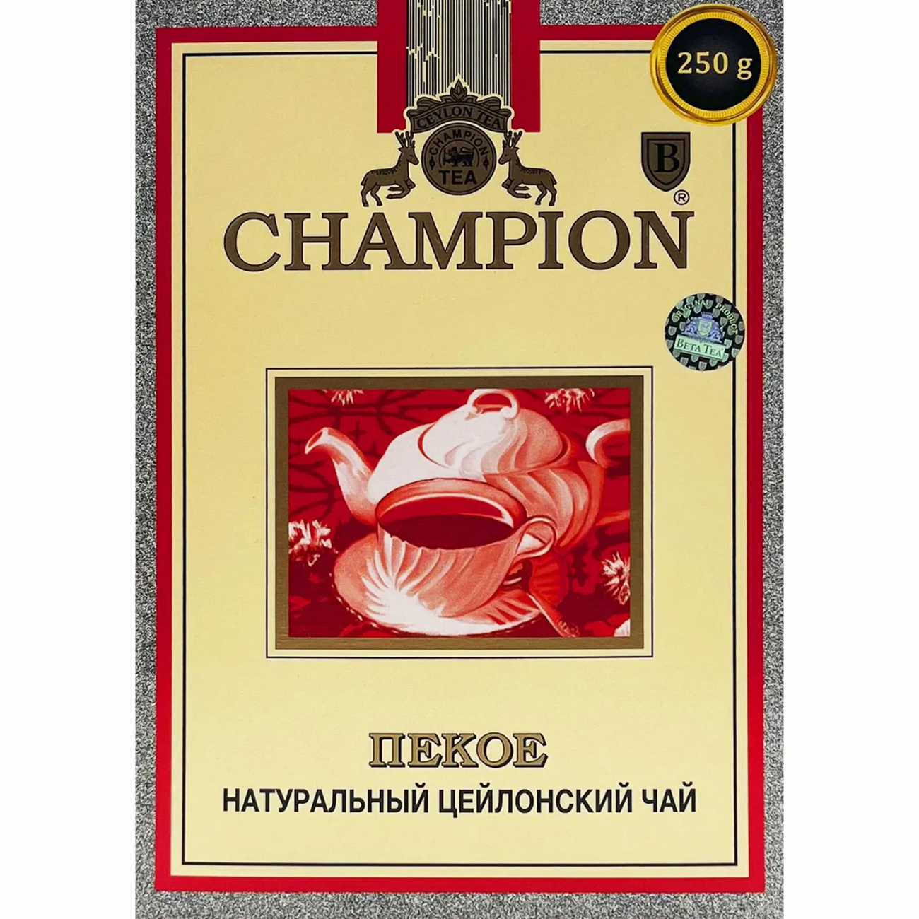 Чай Champion Пекое черный лист 250г 2240094