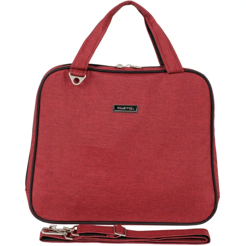 Сумка-папка деловая, бордовая, арт. П7118       Polar 1435197
