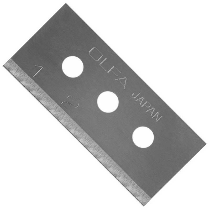 Лезвия сменные для промышленных ножей Olfa 18 мм прямоугольные (10 шт в упаковке) 739770