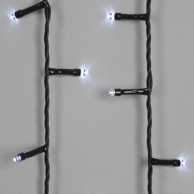 Гирлянда светодиодная 200 ламп, 9м, хол бел, зел пров IP20 SW-XMAXIn-0009 1823881