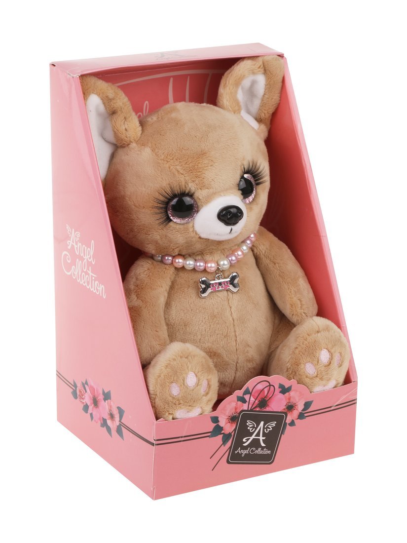 Мягкая игрушка Щенок Глазастик 20 см Angel Collection 682259