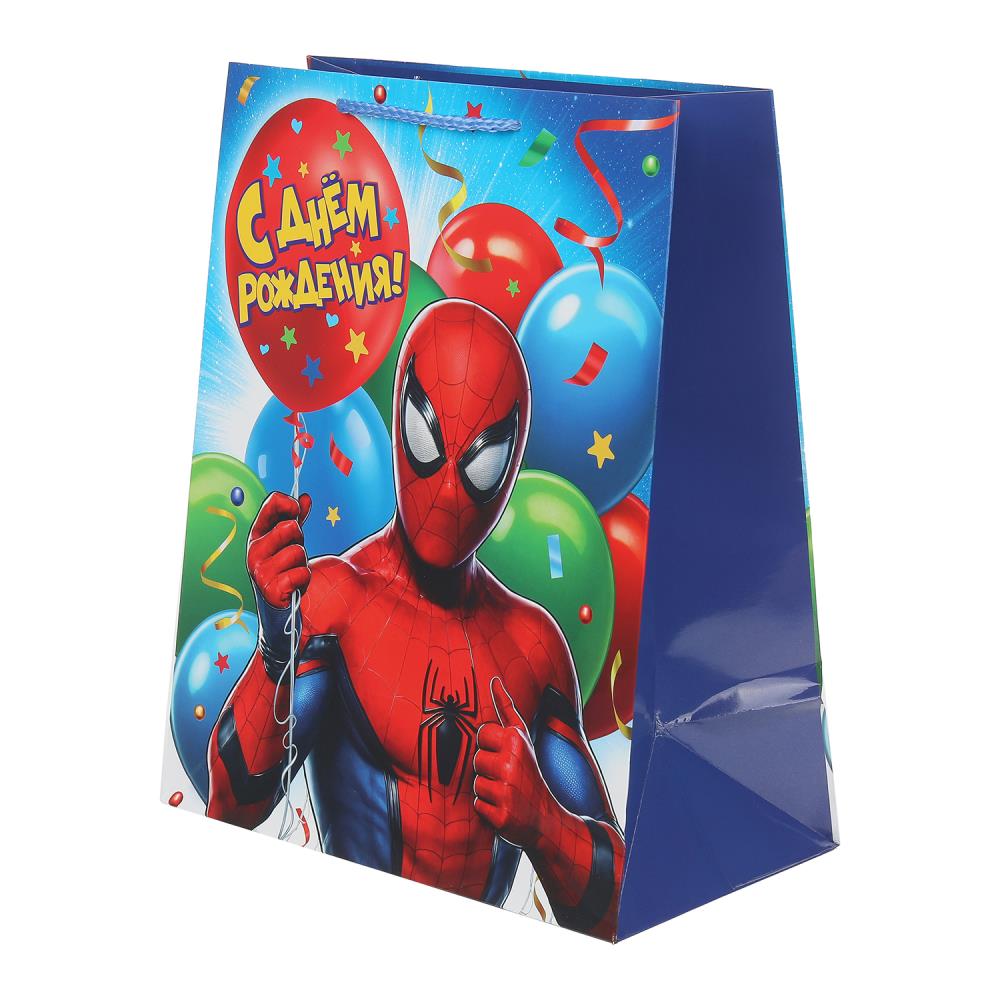 Пакет подарочный глянцевый L "Супергерой", 140 гр/м Чудо праздник PL-130517-SP