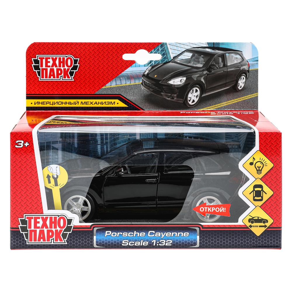 Машина металлическая свет-звук Порше Кайен, 15 см. инерция Технопарк SB-68324